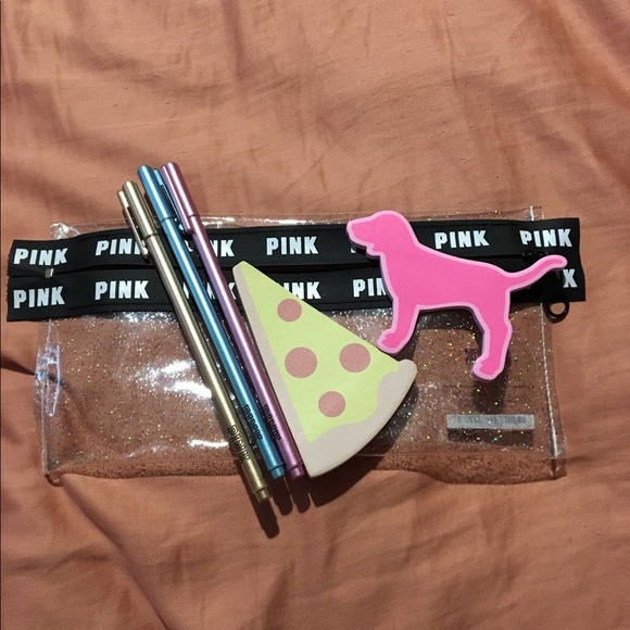 PINK VS Notebook and Back to School Pouch - Picture 5 of 5
